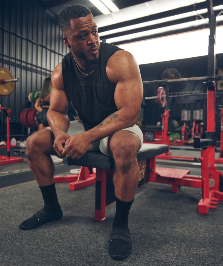 Gymshark 315 Sorunsuz Tank Siyahı