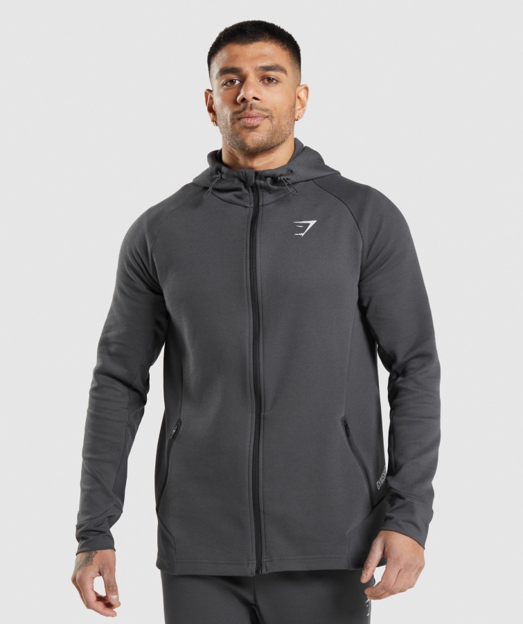 Gymshark Apex Teknik Ceket Oniks Gri