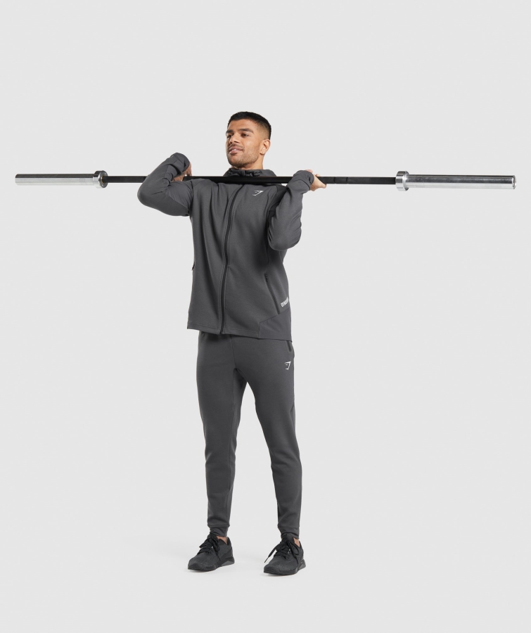 Gymshark Apex Teknik Ceket Oniks Gri