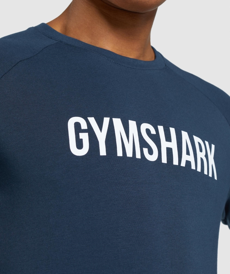 Gymshark Apollo Uzun Kollu Tişört Lacivert