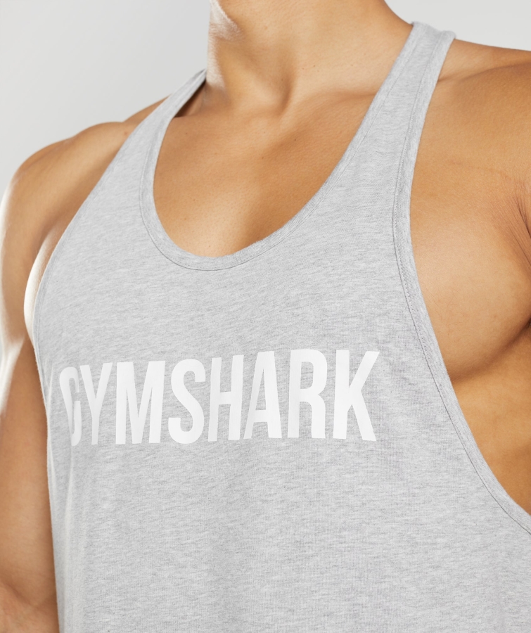 Gymshark Apollo Stringer Açık Gri Marn