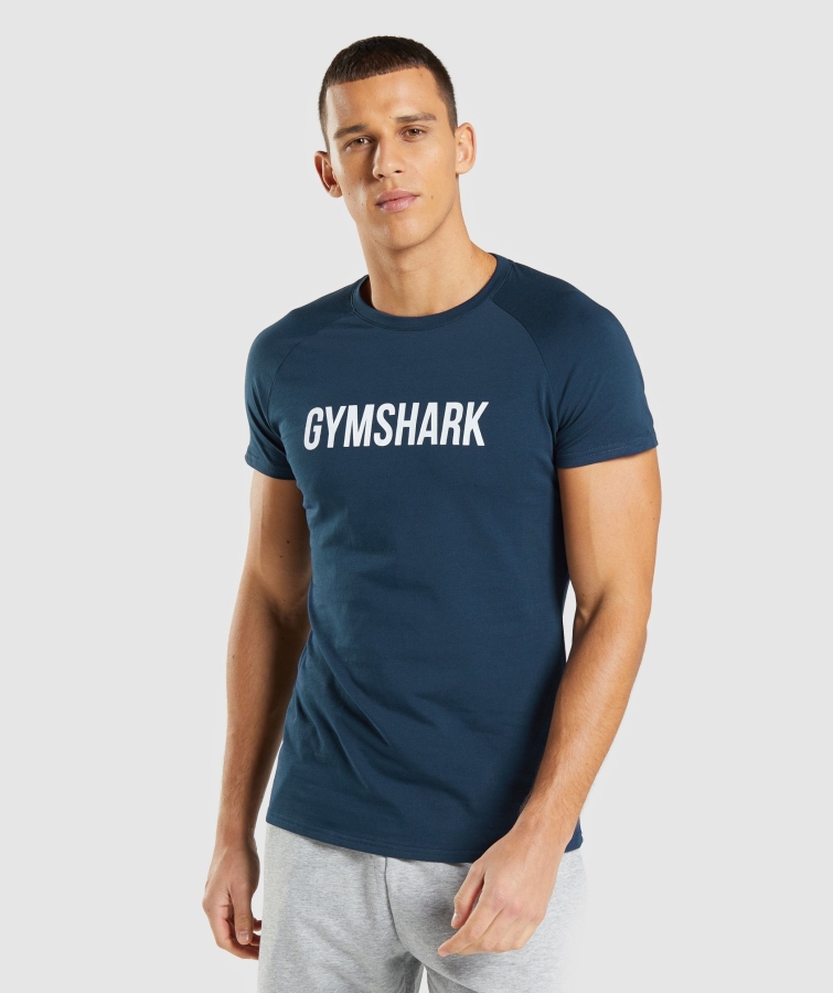 Gymshark Apollo Tişört Lacivert