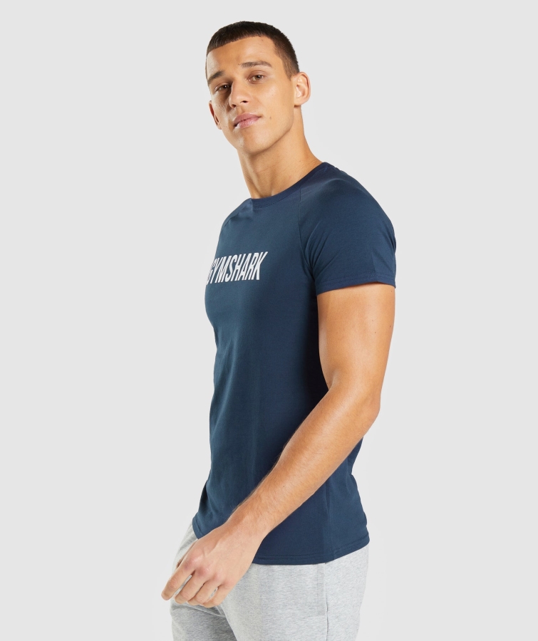 Gymshark Apollo Tişört Lacivert