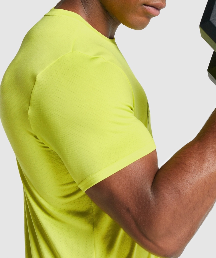 Gymshark Varış Grafik T-shirt Sarı