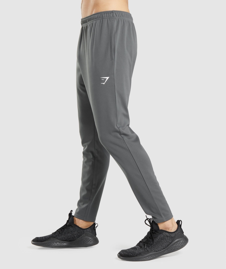 Gymshark Varış örgü Joggers Kömür Grisi