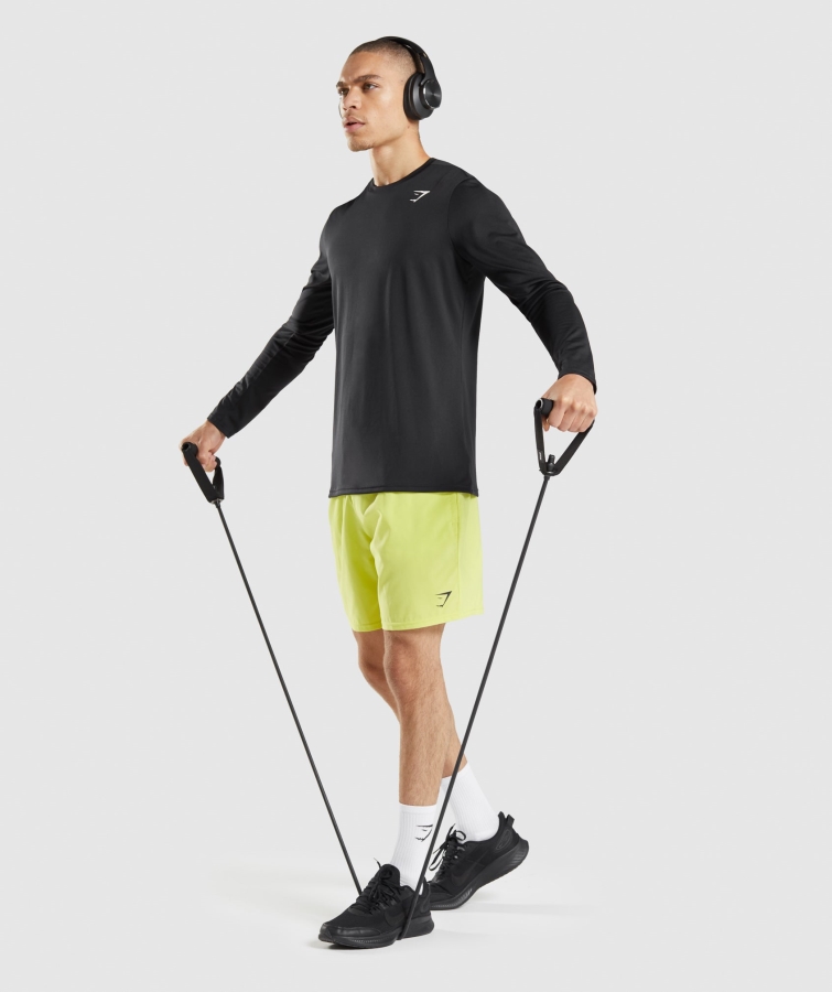 Gymshark Varış Uzun Kollu Tişört Siyah