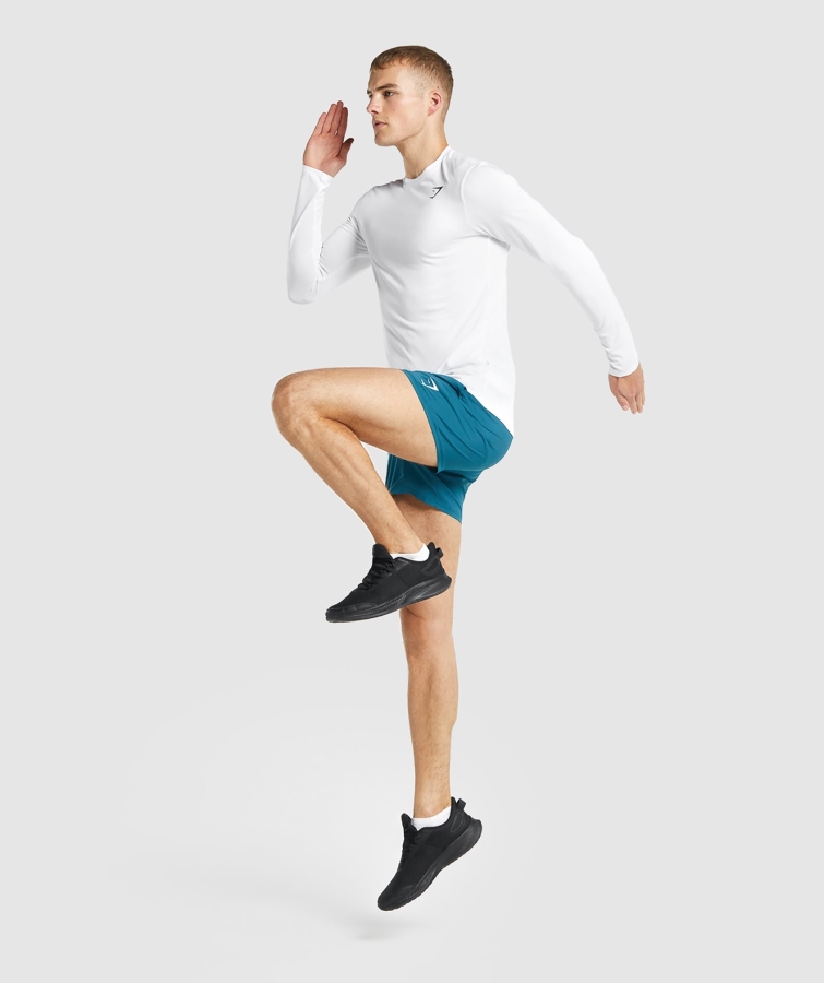 Gymshark Varış Uzun Kollu Tişört Beyaz