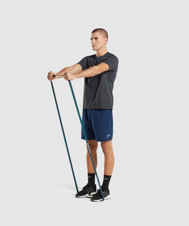 Gymshark Varış Dikişsiz Tişört Siyah Marn