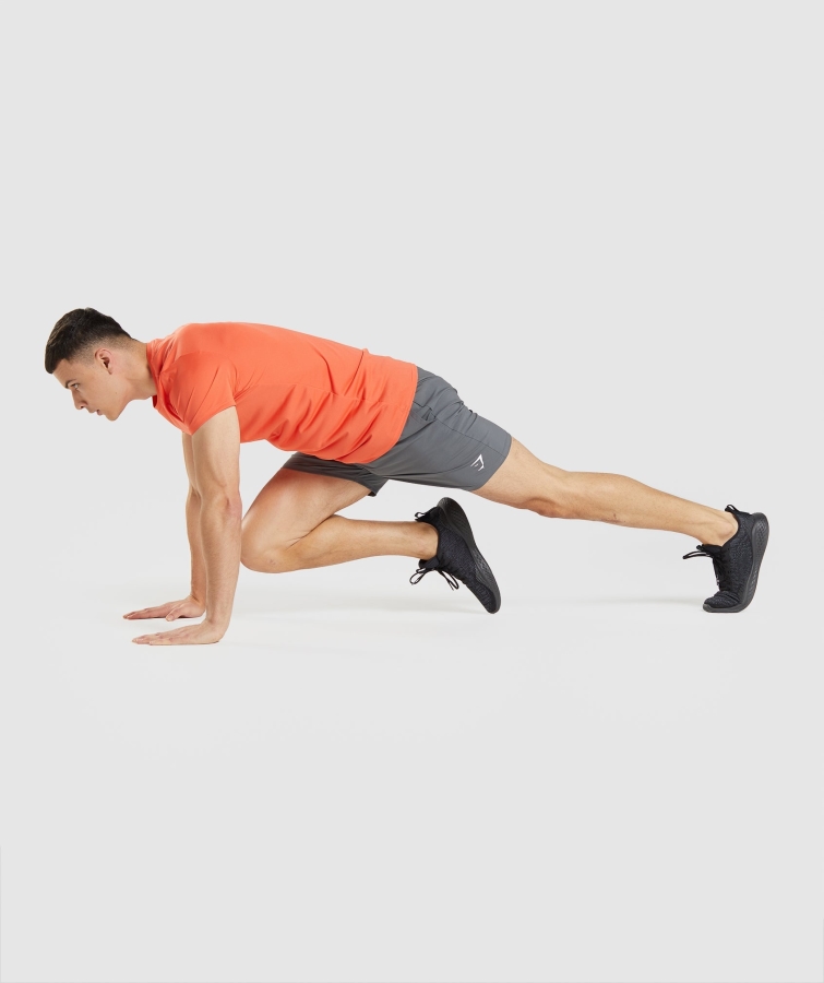 Gymshark Varış şortu Kömür Grisi