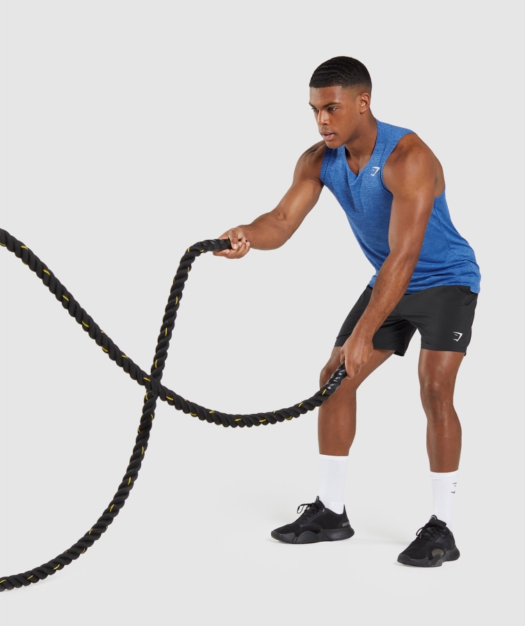 Gymshark Varış Ince Marn Tankı Mavi-cirit Mavi Marn