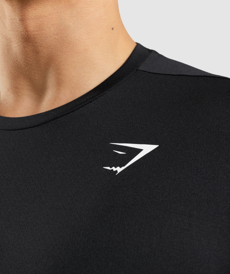 Gymshark Varış T-shirt Siyah
