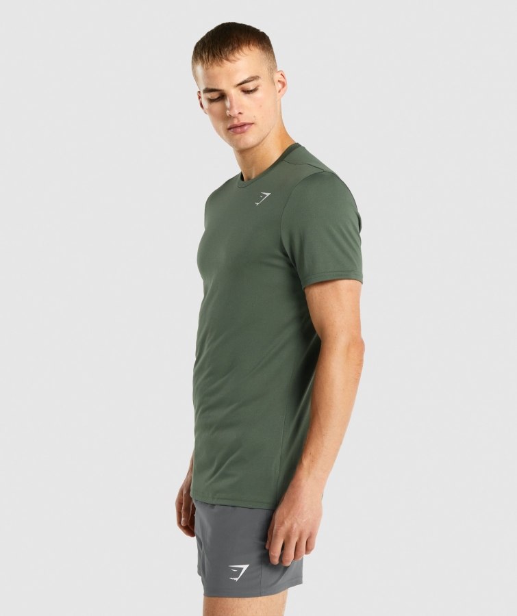 Gymshark Varış T-shirt Yeşil