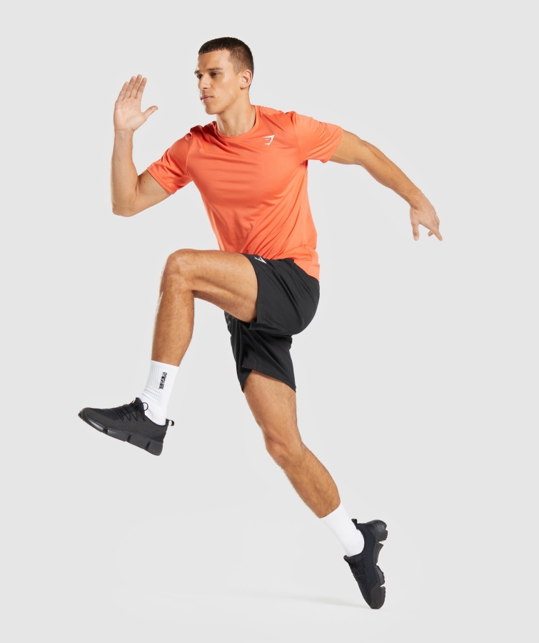 Gymshark Varış Tişörtü Papaya Turuncu