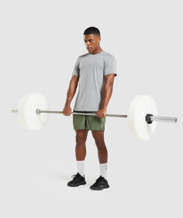 Gymshark Varış Tişörtü Dumanlı Gri