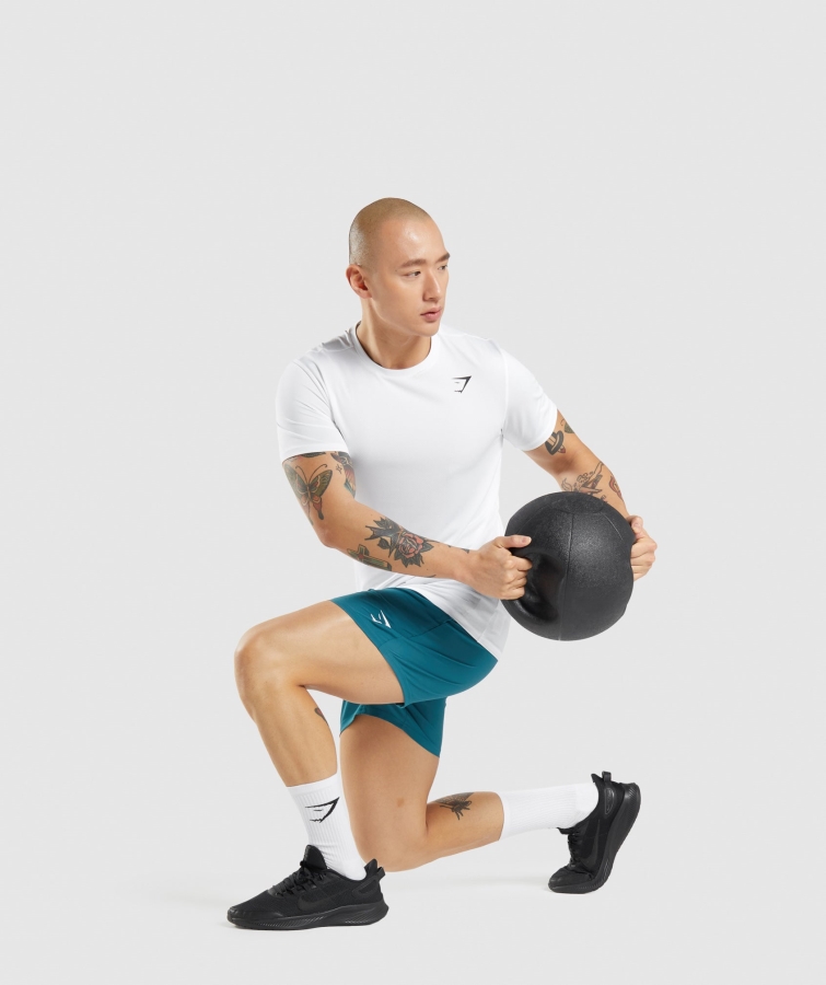 Gymshark Varış T-shirt Beyaz