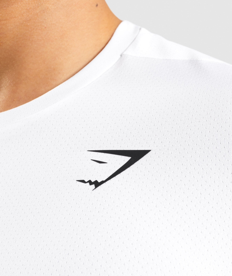 Gymshark Varış T-shirt Beyaz