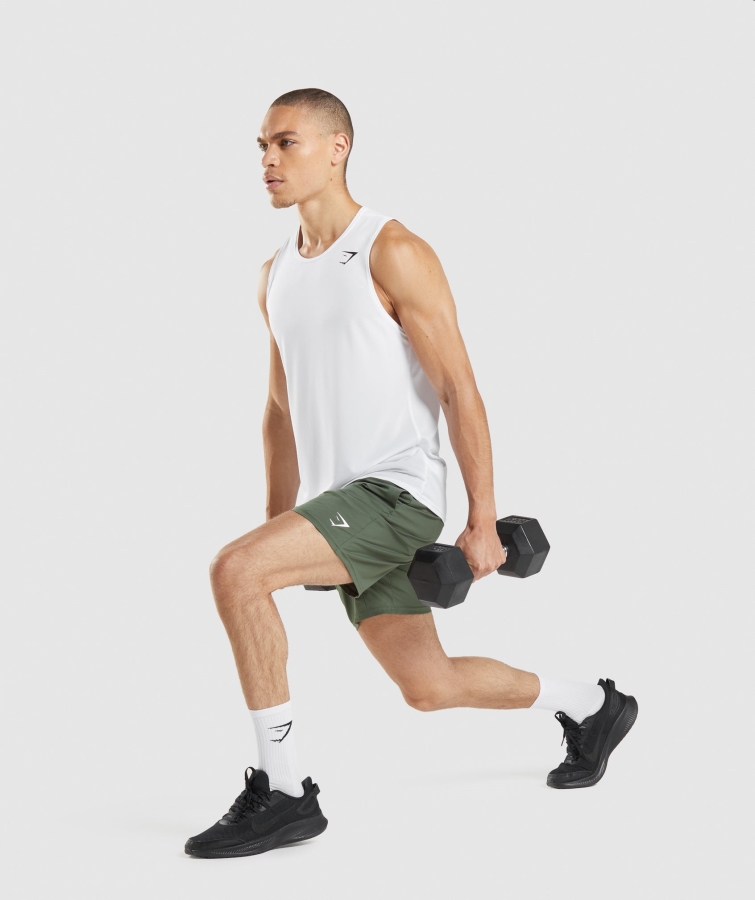 Gymshark Varış Tankı Beyaz