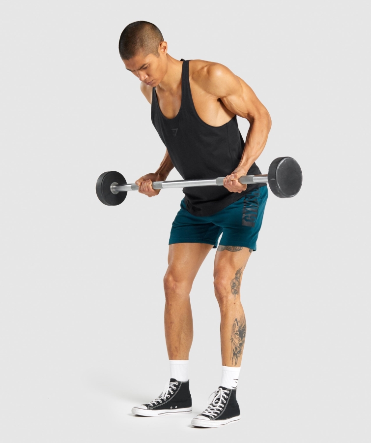 Gymshark Kalın Stringer Siyah