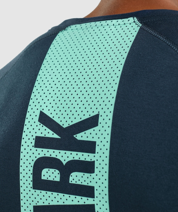 Gymshark Kalın Tişört Lacivert