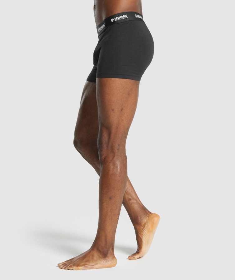Gymshark Boksörler 2pk Siyah