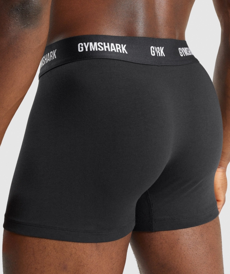 Gymshark Boksörler 2pk Siyah
