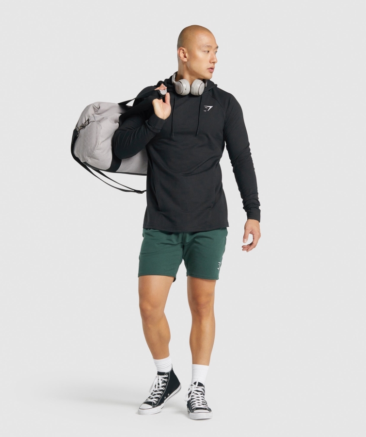 Gymshark Kritik 2.0 Kapüşonlu Siyah