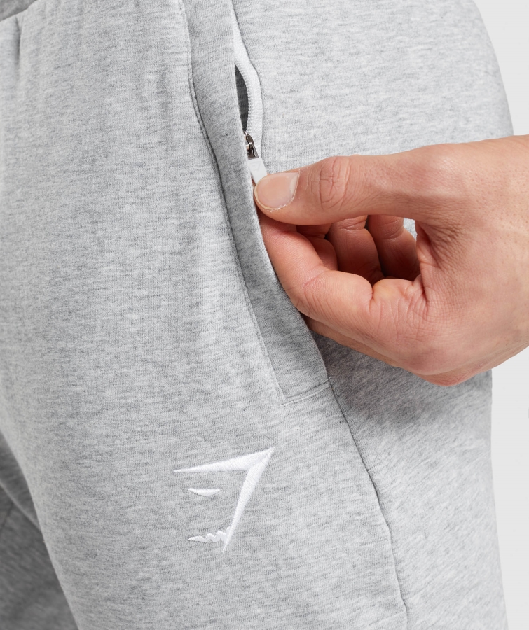 Gymshark Kritik 2.0 Joggers Erkekler Açık Gri Marn