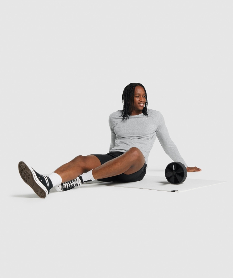 Gymshark Kritik 2.0 Uzun Kollu Tişört Açık Gri Marn