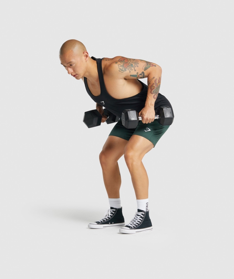 Gymshark Kritik 2.0 Stringer Siyah