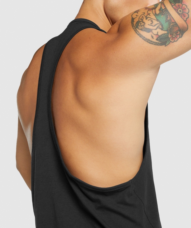 Gymshark Kritik 2.0 Stringer Siyah