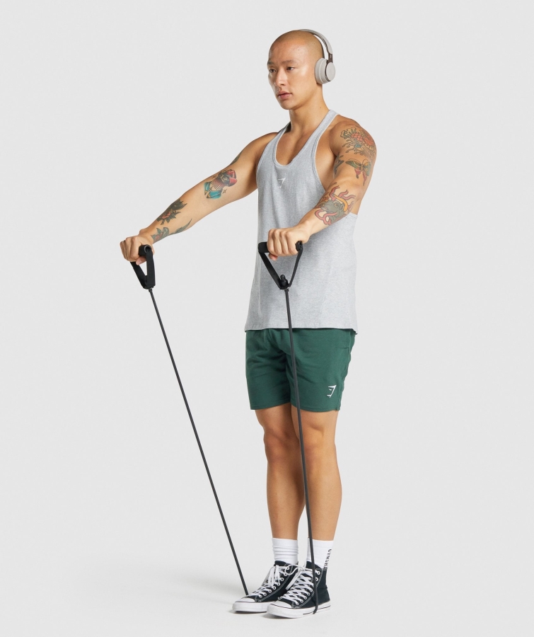 Gymshark Kritik 2.0 Stringer Açık Gri Marn