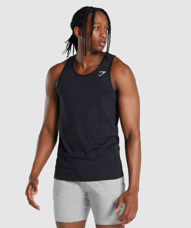 Gymshark Kritik 2.0 Tank Siyahı