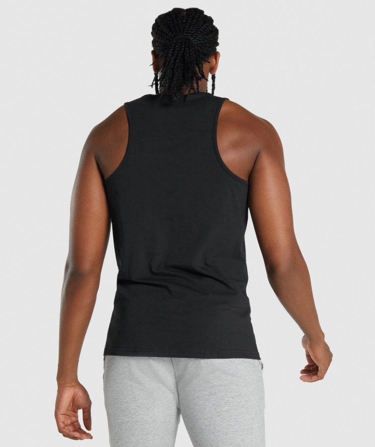Gymshark Kritik 2.0 Tank Siyahı
