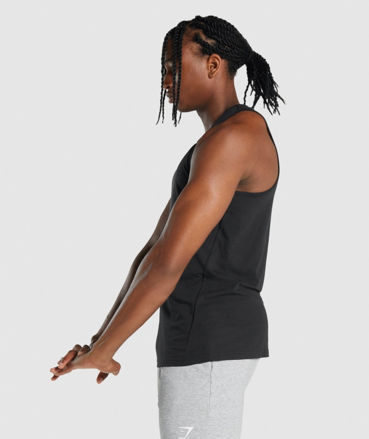 Gymshark Kritik 2.0 Tank Siyahı