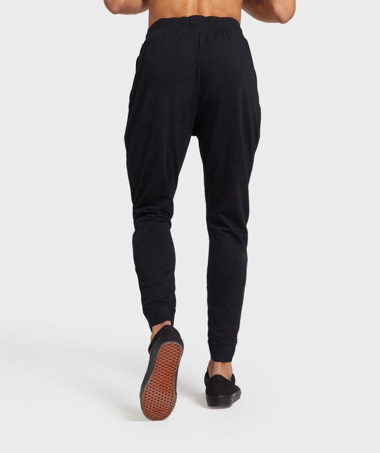 Gymshark Kritik Zip Joggers Siyah