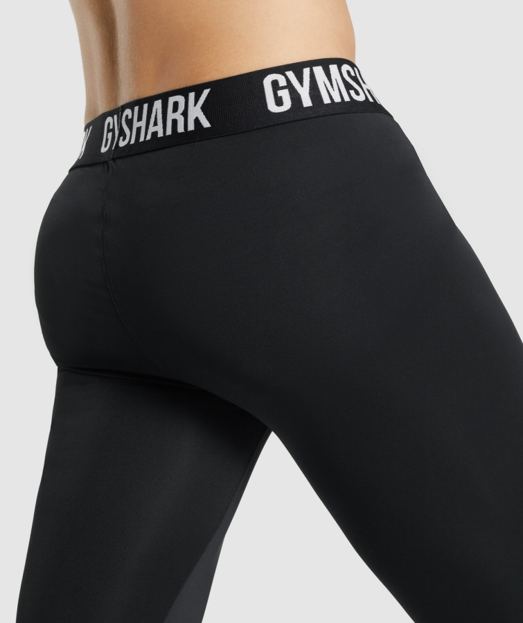 Gymshark Eleman Temel Katman Tozluk Siyah
