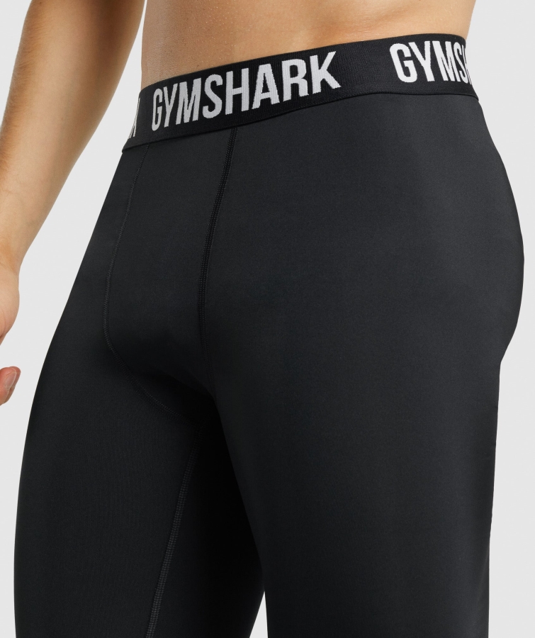 Gymshark Eleman Temel Katman Tozluk Siyah