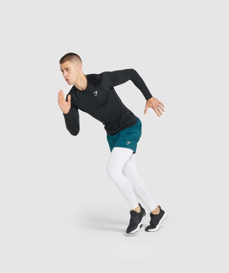 Gymshark Eleman Temel Katman Tozluk Beyaz