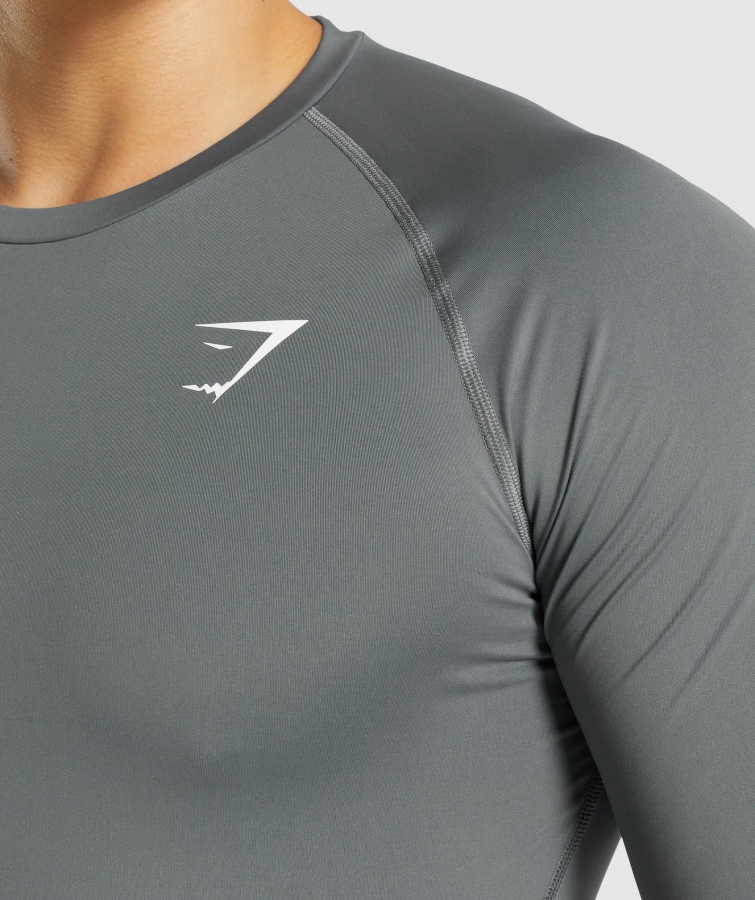 Gymshark Element Baselayer T-shirt Kömürü