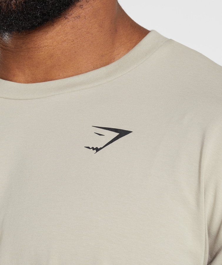 Gymshark Temel Büyük Boy T-shirt çakıl Grisi