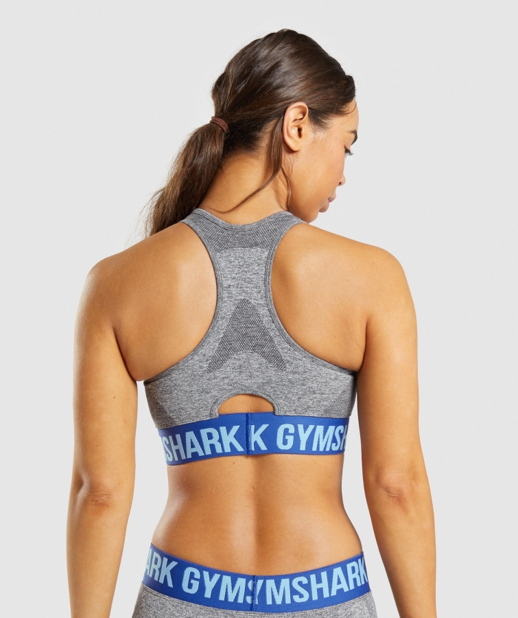 Gymshark Flex Spor Sutyeni Kömür Grisi Marn
