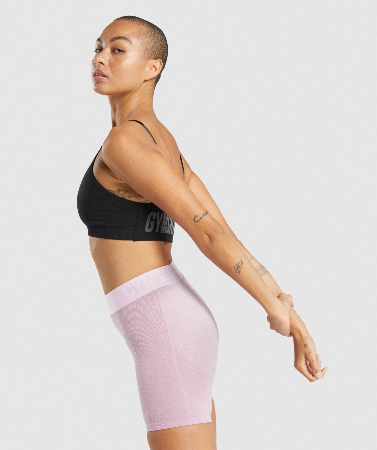 Gymshark Esnek Askılı Spor Sutyeni Siyah-kömür