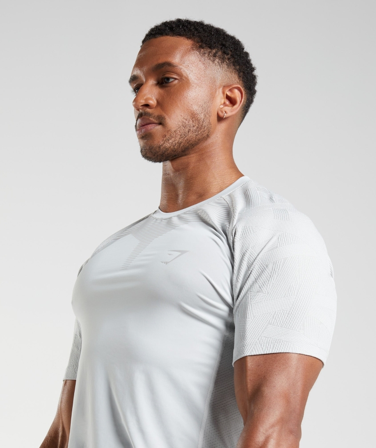 Gymshark Formu T-shirt Açık Gri