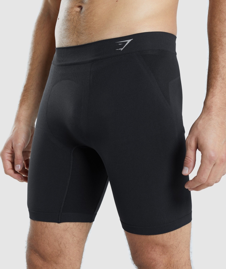 Gymshark Hibrit Boksör Siyah-açık Gri