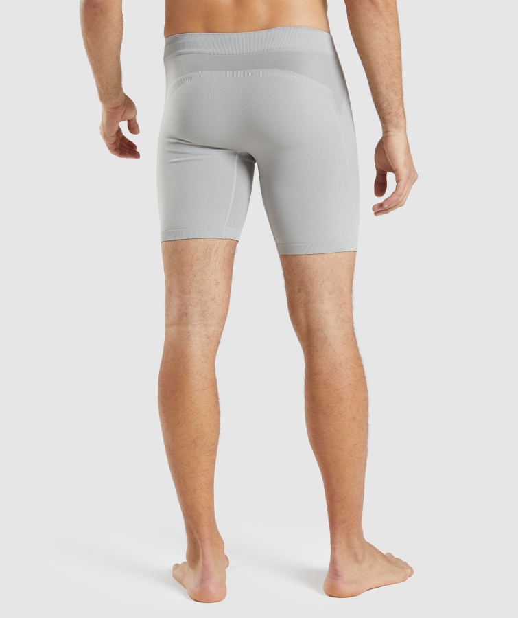 Gymshark Hibrit Boksör Boz Boz Gri-oniks Grisi