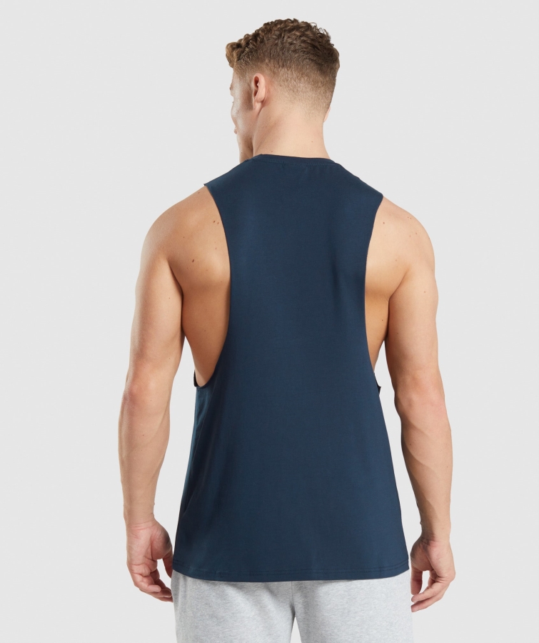 Gymshark Bacak Günü Açılan Kol Tank Donanması