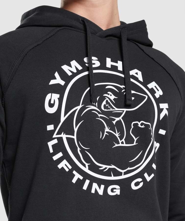 Gymshark Eski Kapüşonlu Siyah