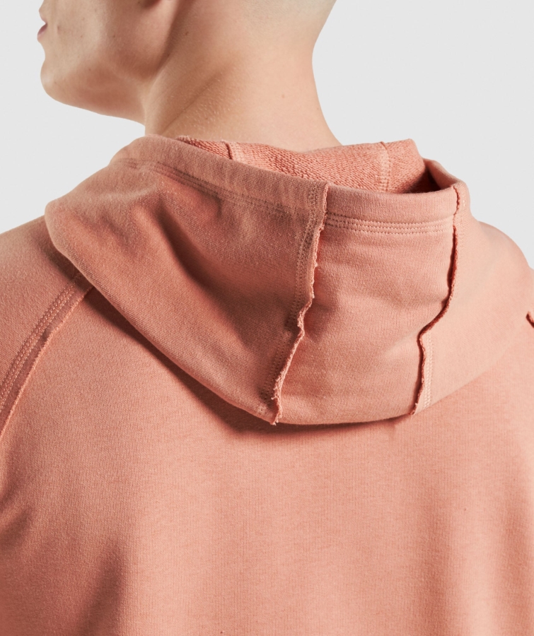 Gymshark Eski Kapşonlu Nevada Pembe