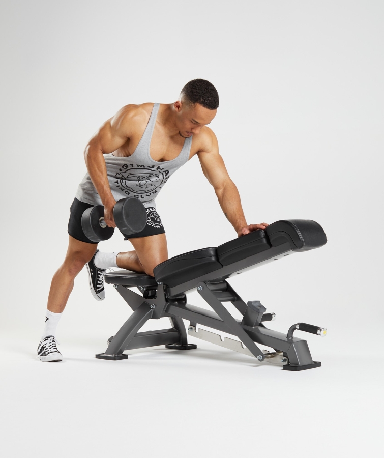 Gymshark Eski Kiriş Açık Gri çekirdekli Marn