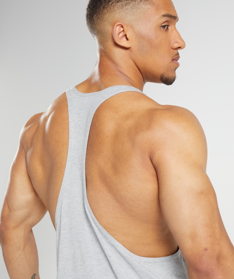 Gymshark Eski Kiriş Açık Gri çekirdekli Marn